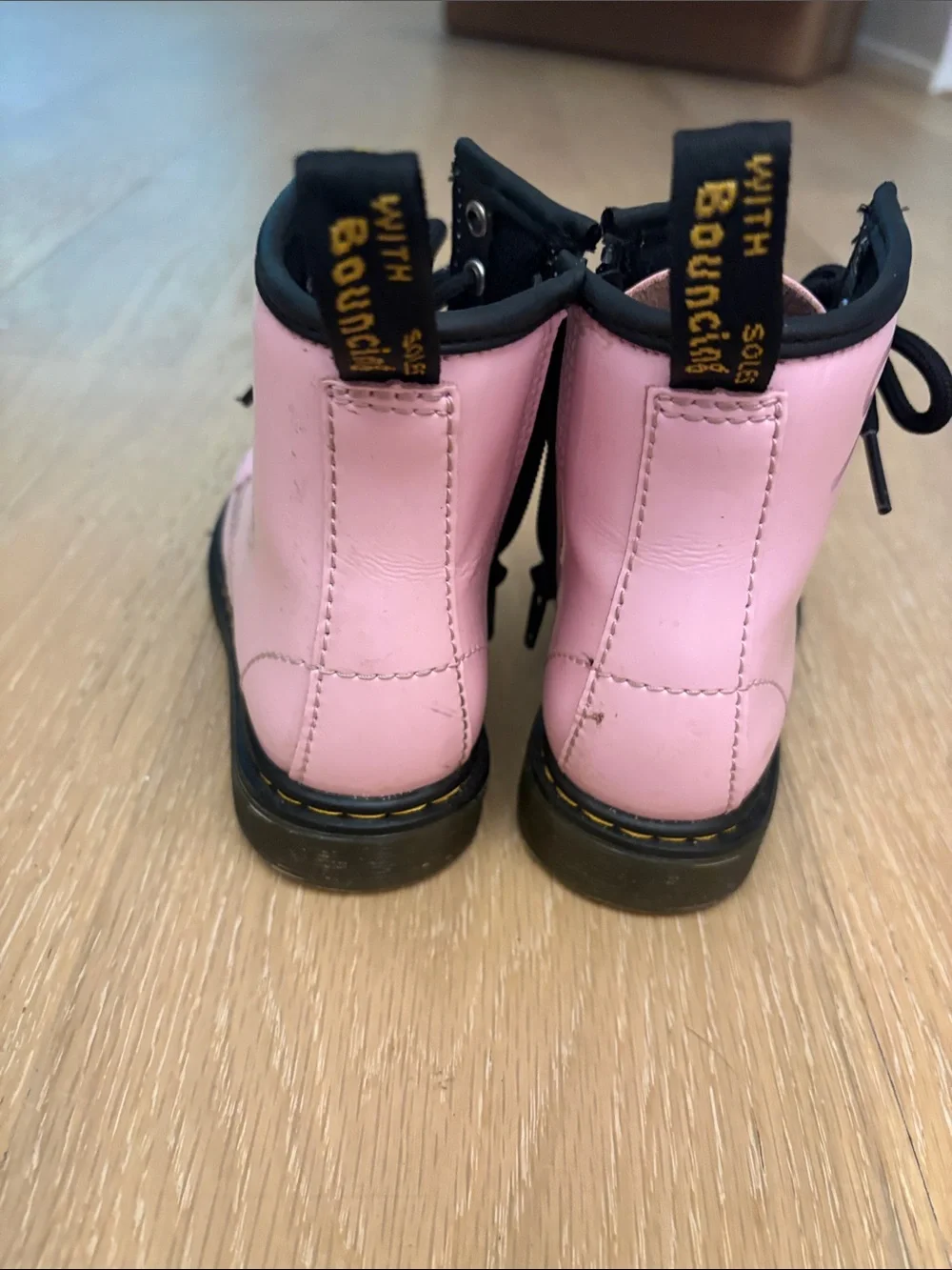 Girls Dr. Martens Pink Boots